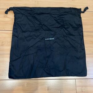 Dolce & Gabbana Classic Black Fabric Bag